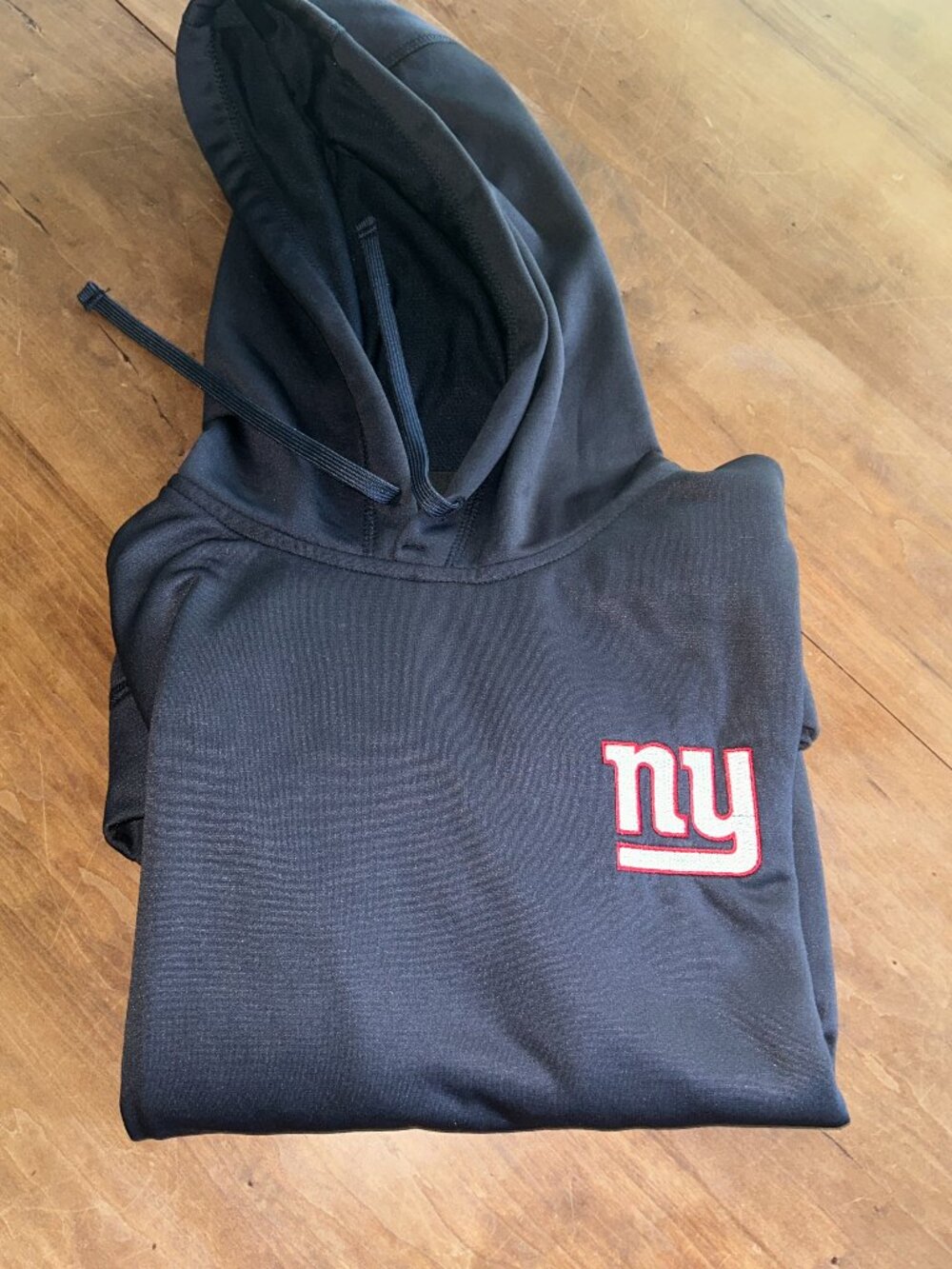 NY Giants Hoodie, NFL Team Apparel, Navy, Large - Picture 1 of 6